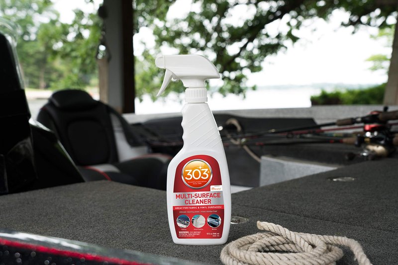 303 Products Multi-Surface Cleaner Spray, Residue-Free Cleaning for Vinyl, Fabric, Plastic & More – Safe on All Water-Safe Surfaces, Sunbrella Recommended, 16 oz (6 Pack)