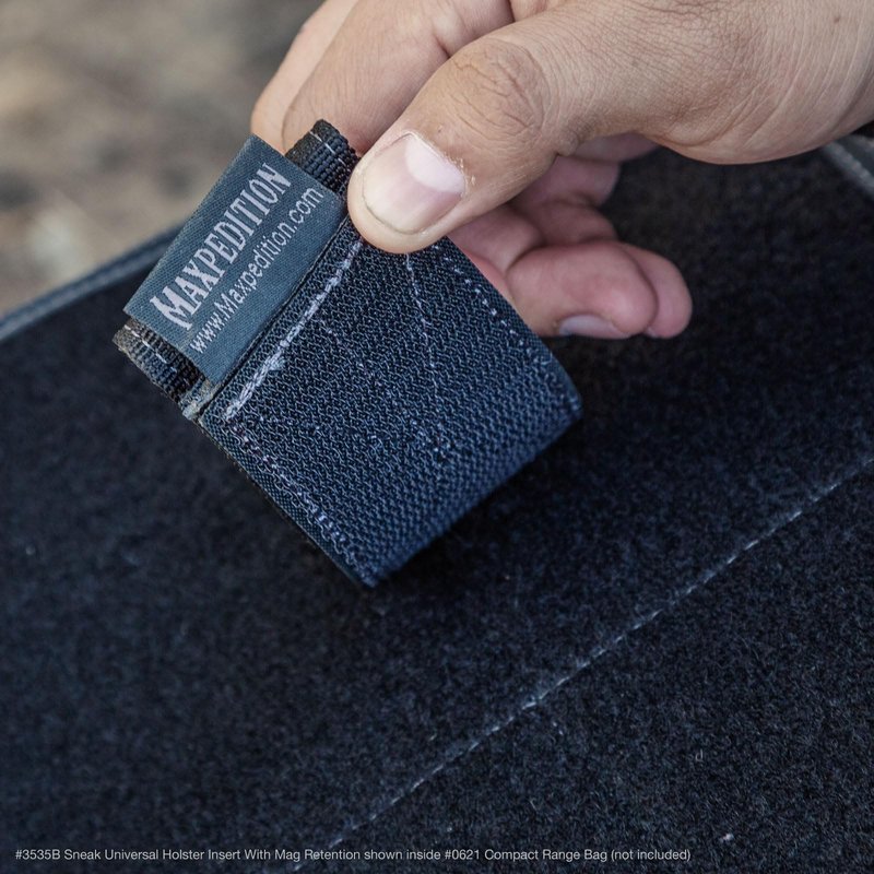 Sneak Universal Holster Insert with MAG Retention (Black)