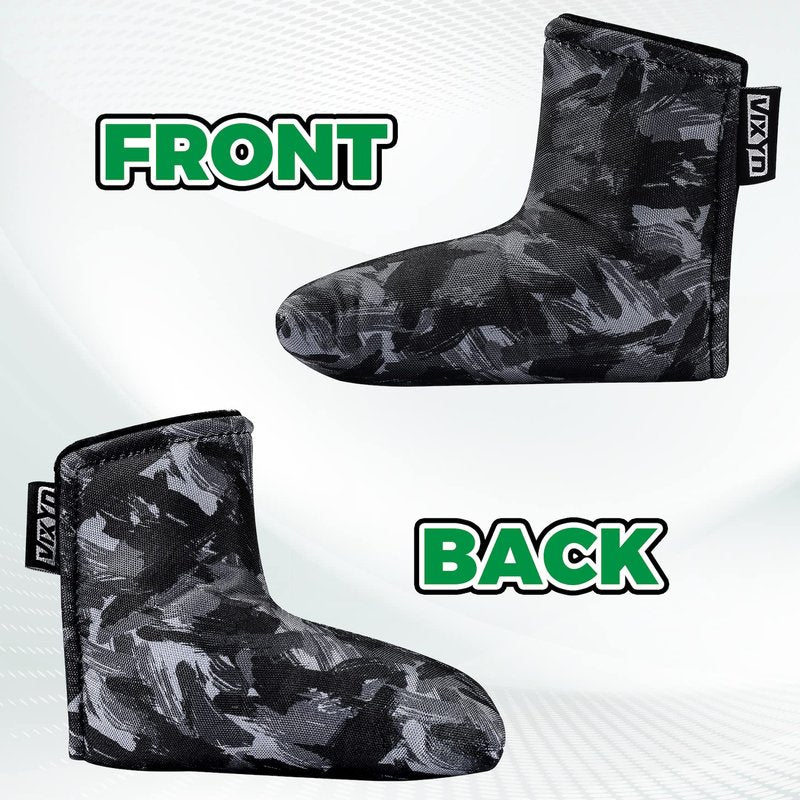 VIXYN Blade Putter Cover - Premium Golf Putter Headcovers - Magnetic Fleeced Lined Head Covers (Black Brush)