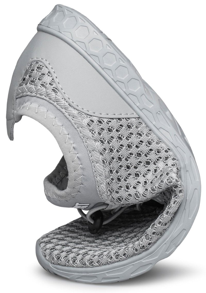 DOUSSPRT Men's Water Shoes Quick Drying Sports Aqua Shoes AllGrey Size 13
