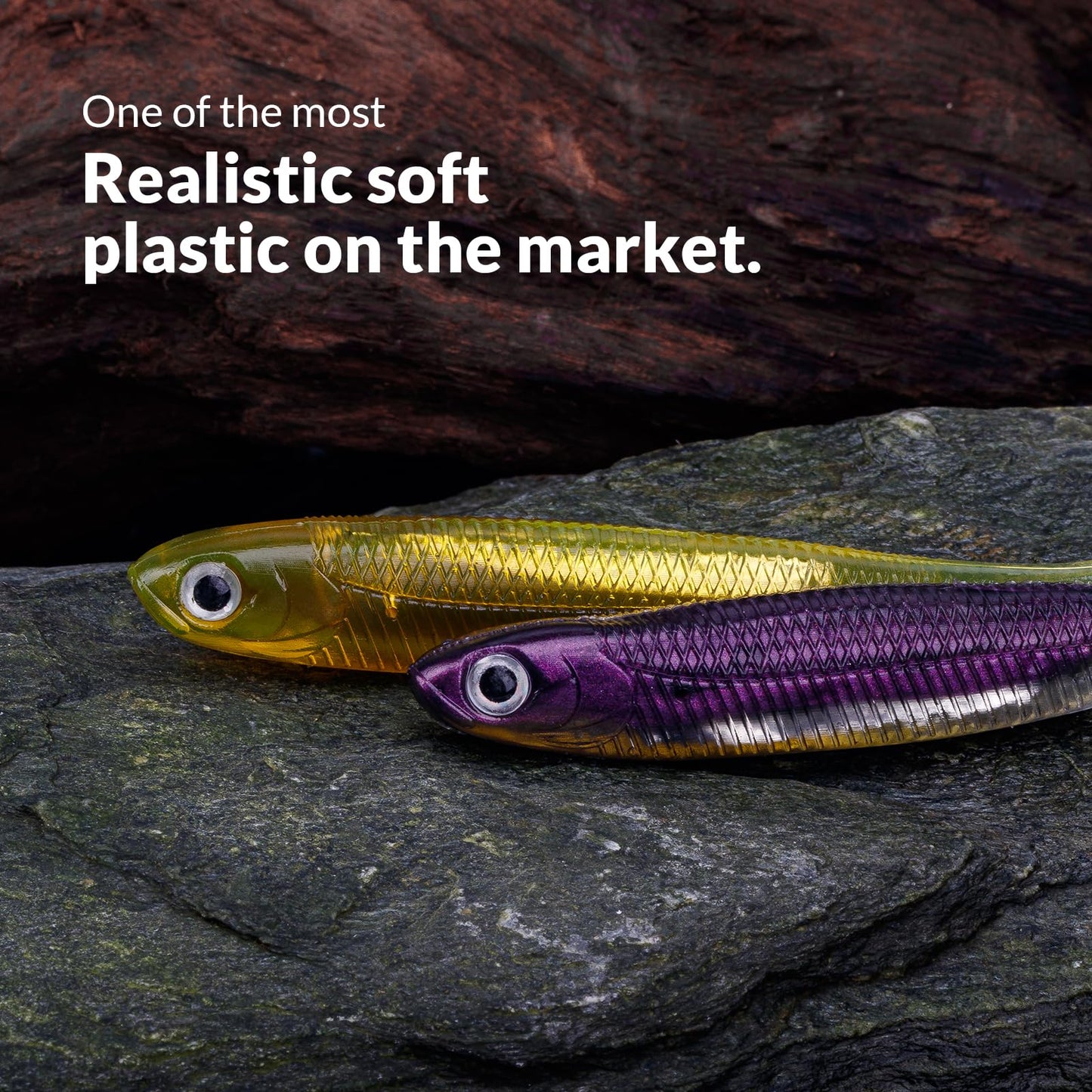 QualyQualy Soft Plastic Swimbait Paddle Tail Shad Lure Soft Bass Shad Bait Minnow Paddle Tail Swim Bait for Bass Trout Walleye Crappie - 2.75in, 3.14in, 3.94in, 5in