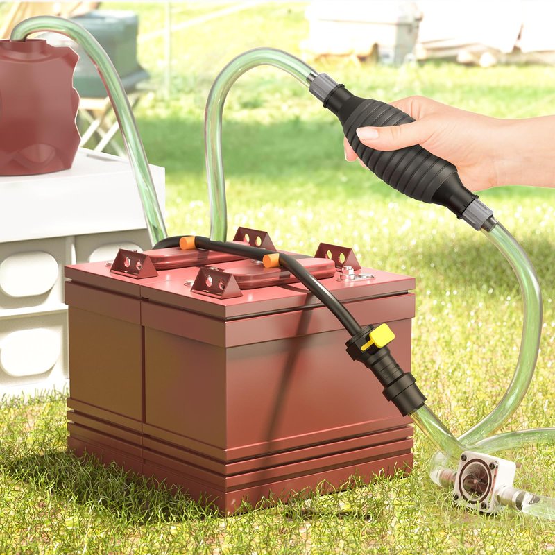 Golf Cart Water Filler for Flow Rite Pro Fill Watering System, Hand Water Pumb for Trojan HydroLink Watering System (Golf Cart Water Filler)