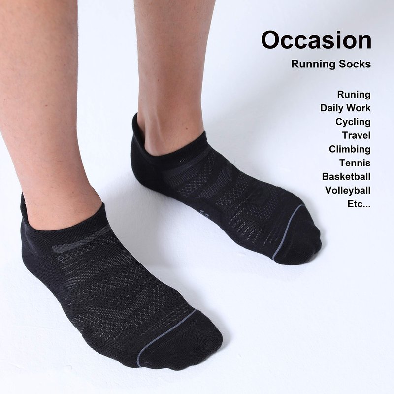 CelerSport 6 Pack Running Ankle Socks for Men and Women with Cushion, Low Cut No Show Athletic Socks, White, Shoe Size: 9-12