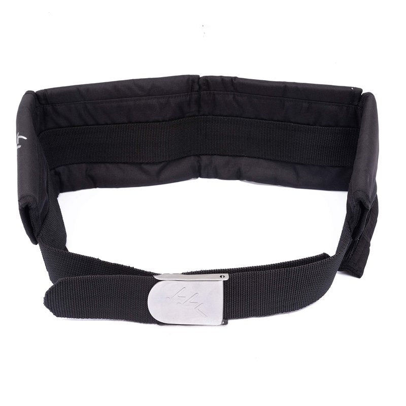 MOOCY 4 Neoprene Pocket Scuba Weight Belt,dive weight belt fit for Waist 32" to 52" - Quick-Release Buckle(Black)