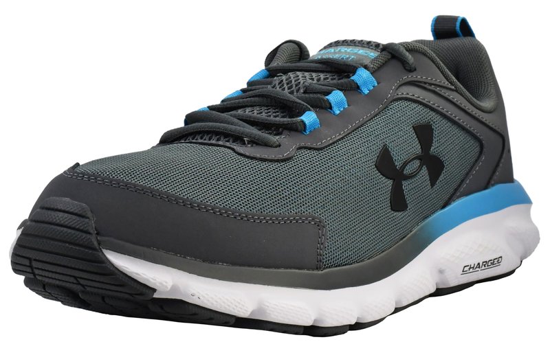 Under Armour Men's Charged Assert 9, (119) Pitch Gray/Capri/Black, 13