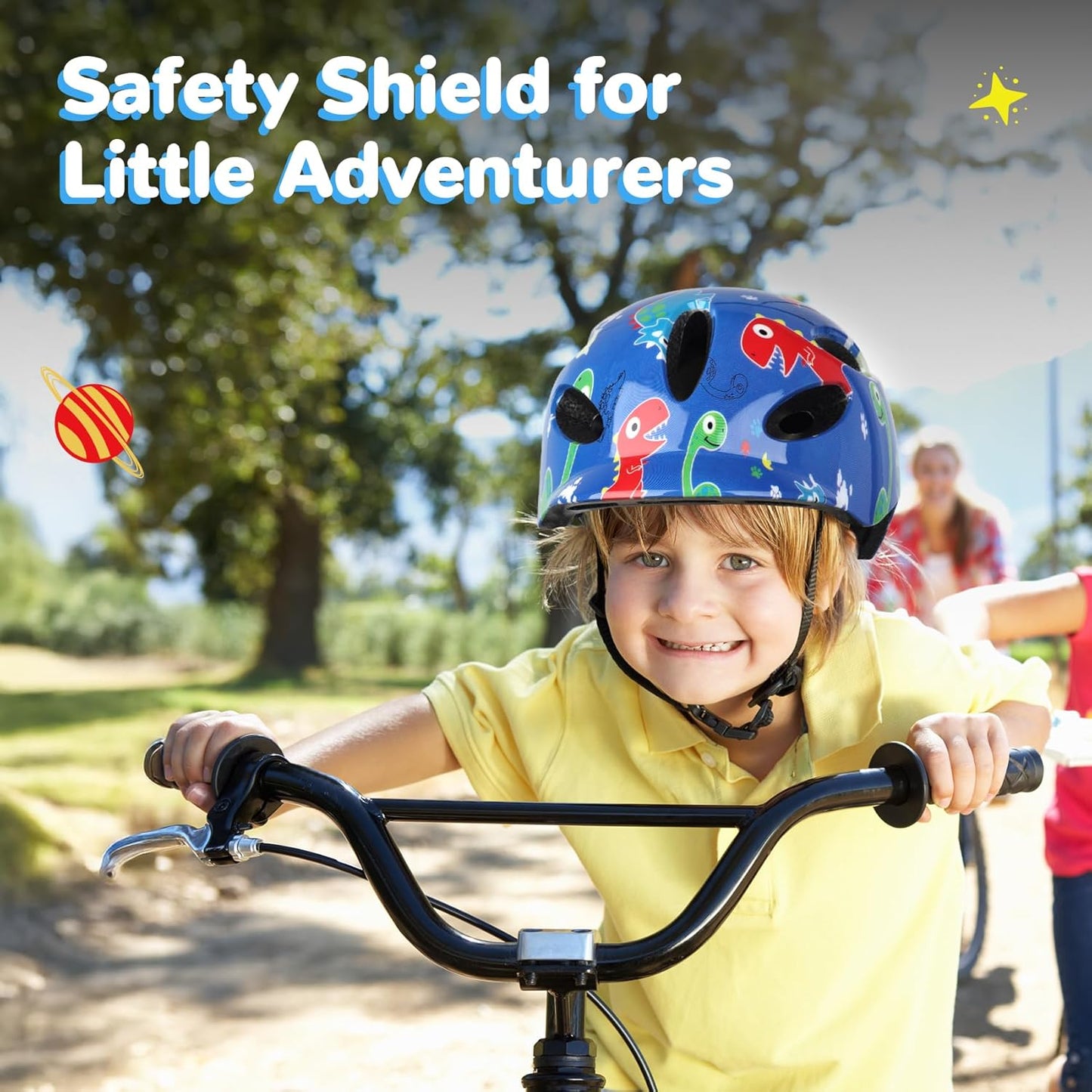 Kids Bike Helmet - Adjustable Multi-Sport Safety Gear for Boys, Girls & Teens | Perfect for Biking, Scootering & Skating