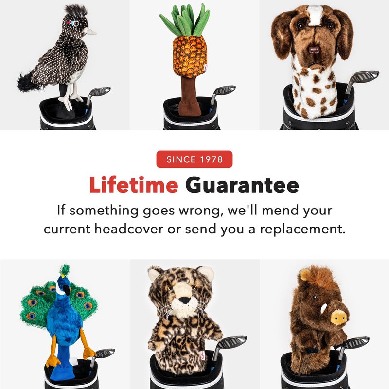 Daphne's Headcovers Leopard Driver Headcover | Premium Driver Headcovers | Funny Golf Club Covers | Stylish Protection for Your Clubs | Men's Golf Gear | Driver Headcover for Men and Women