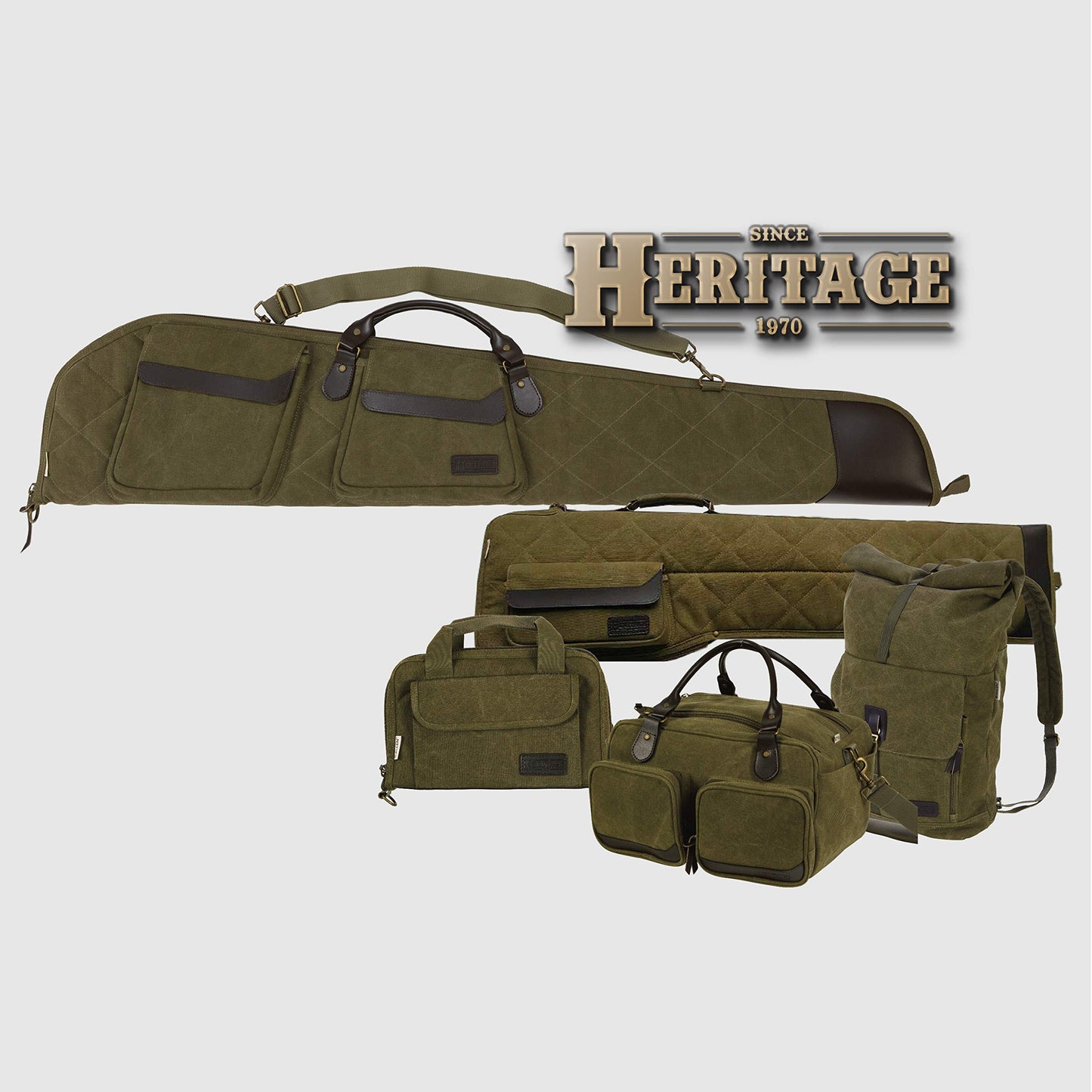 Allen Company North Platte Heritage Range Bag - 14 Inch/936 CU in / 15.3 L, Olive