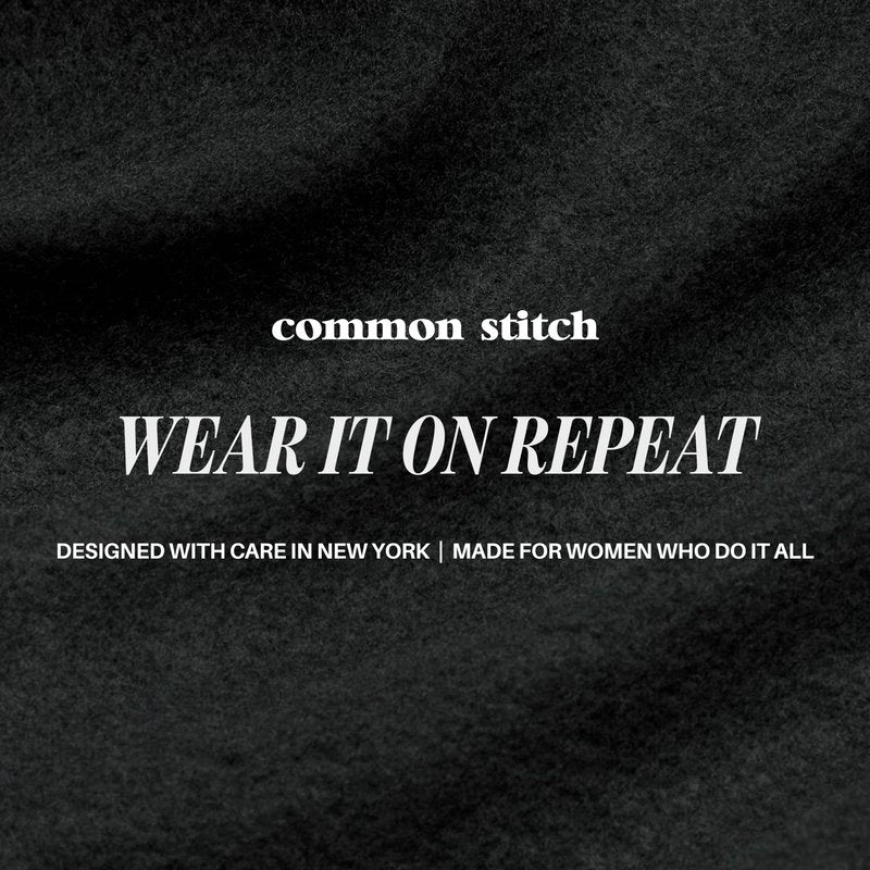 Common Stitch 3 Pack Fleece Joggers for Women — Deep Pockets, Slim Fit, Elastic Drawstring Waist
