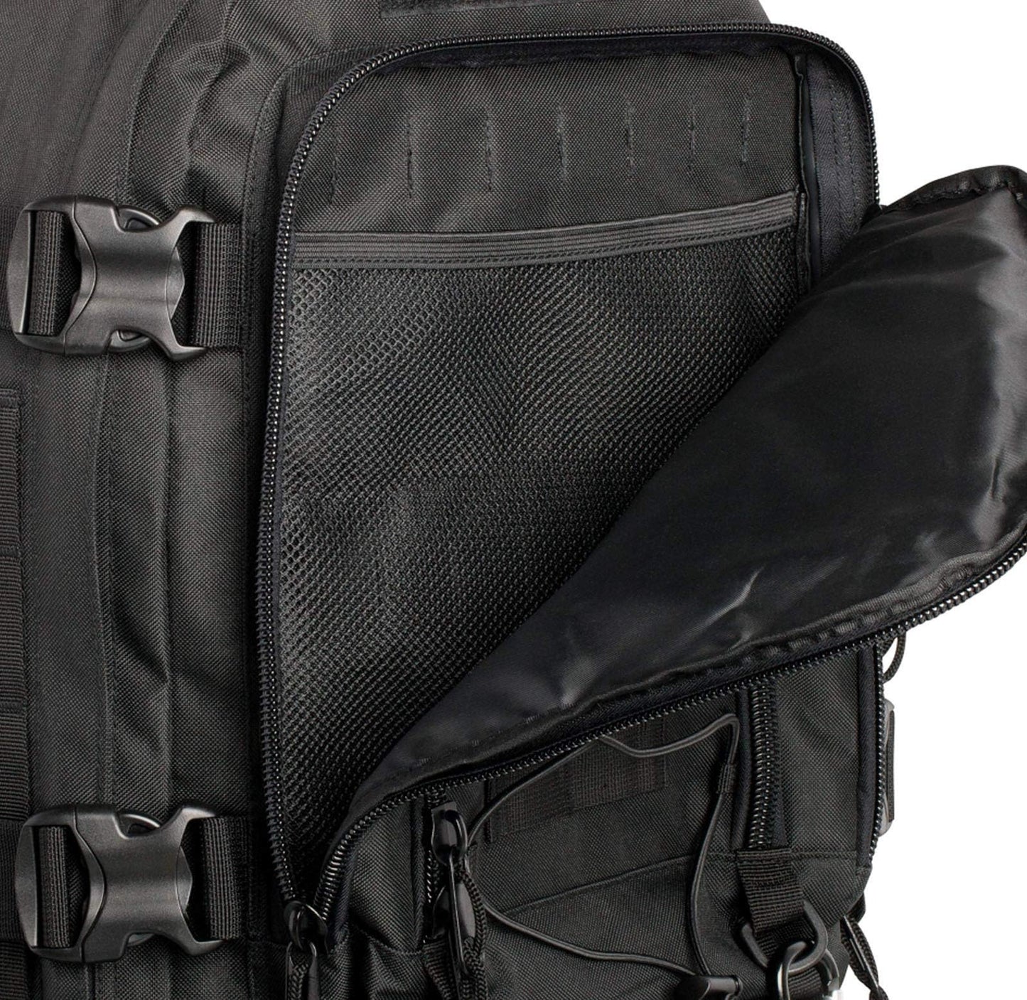 Miramrax Tactical Backpack Military Army Daypack - Assault Pack for Men Molle Backpacks Bug Out Bag 3 Day Pack for Hiking Camping Travel Hunting Rucksack Trekking Black