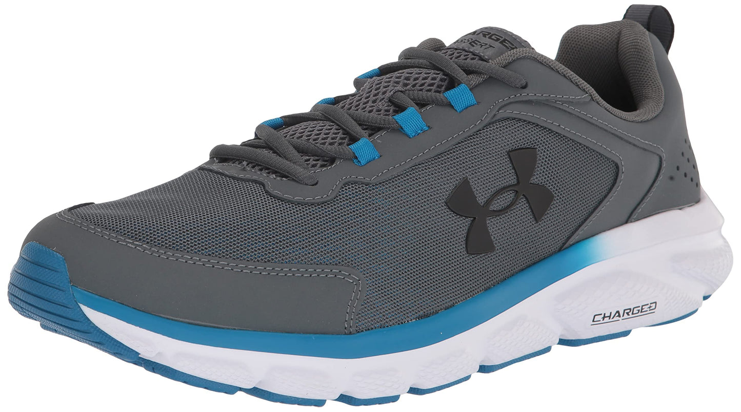 Under Armour Men's Charged Assert 9, Pitch Gray/Black, 12 Medium US