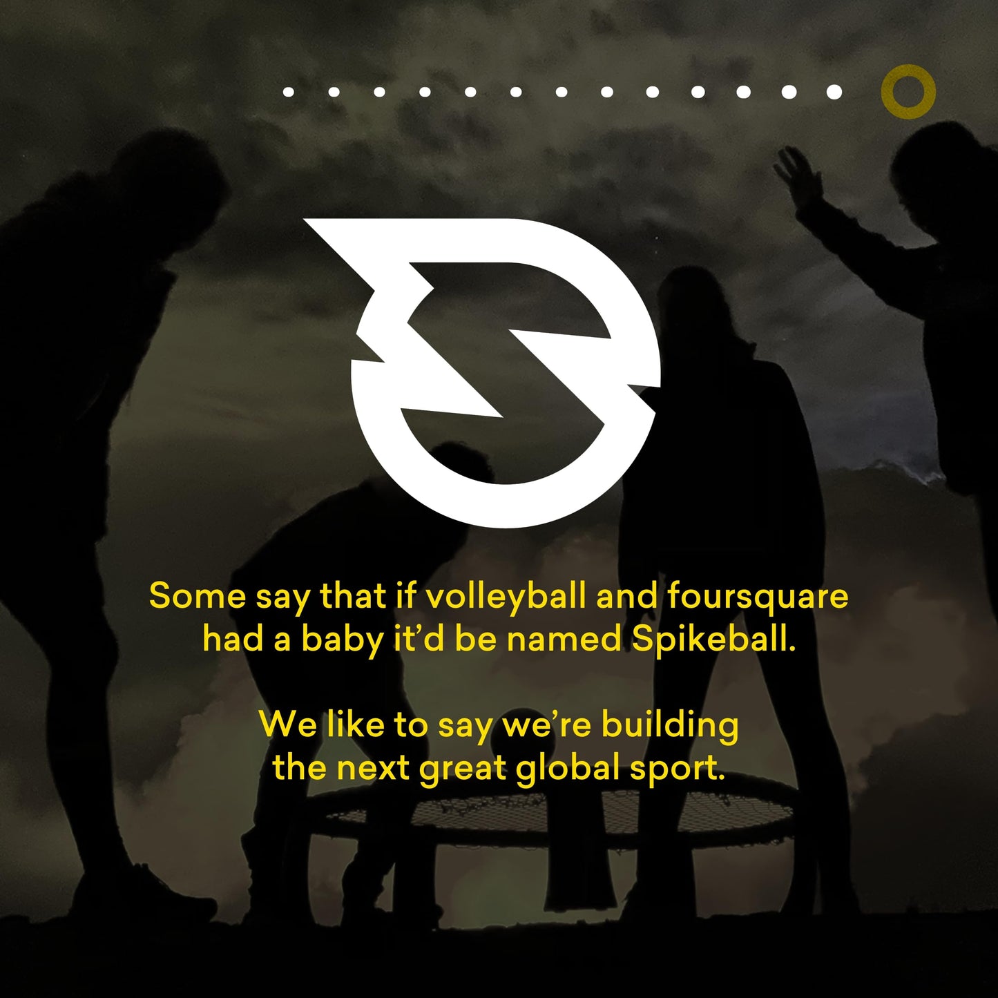 Spikeball Original, Roundnet Game, Includes 3-Balls, Carrying Bag, and Rule Book, Stars and Stripes Edition
