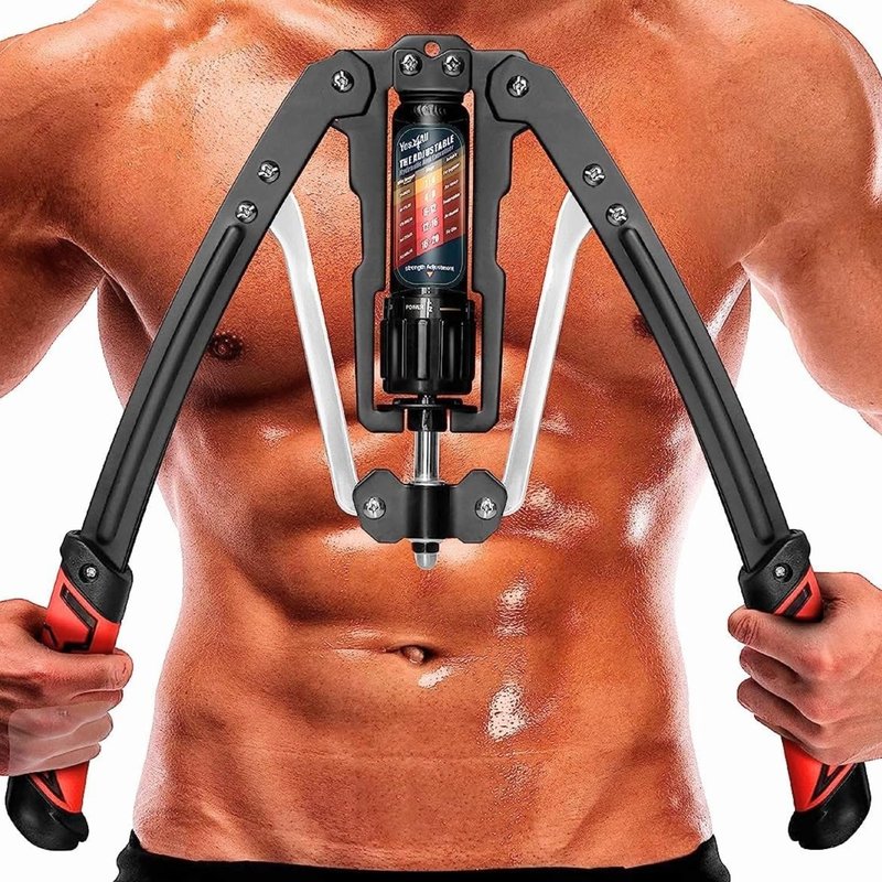 Yes4All Twister Arm Exerciser - Adjustable 22-440lbs Hydraulic Power, Home Chest Expander, Shoulder Muscle Training Fitness Equipment, Arm Enhanced Exercise Strengthener