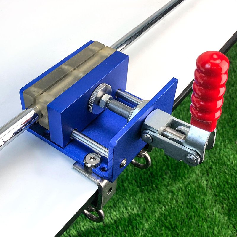 Crestgolf Drill-Free Golf Shaft Clamp, Club Holder Vise, Grip Removal Tool, Grip Replacement Kit