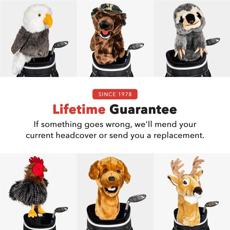 Daphne's Headcovers Military Bear Driver Headcover | Premium Driver Headcovers | Funny Golf Club Covers | Stylish Protection for Your Clubs | Men's Golf Gear | Driver Headcover for Men and Women