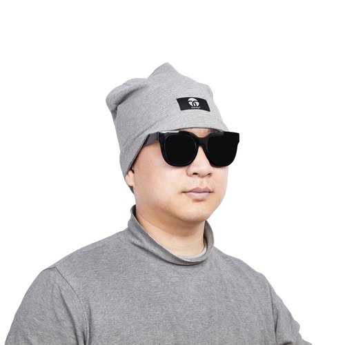 UrGarding Radiation Protection Beanie, EMF Shielding Beanie Made with Silver Coated Fiber (Small-48cm)