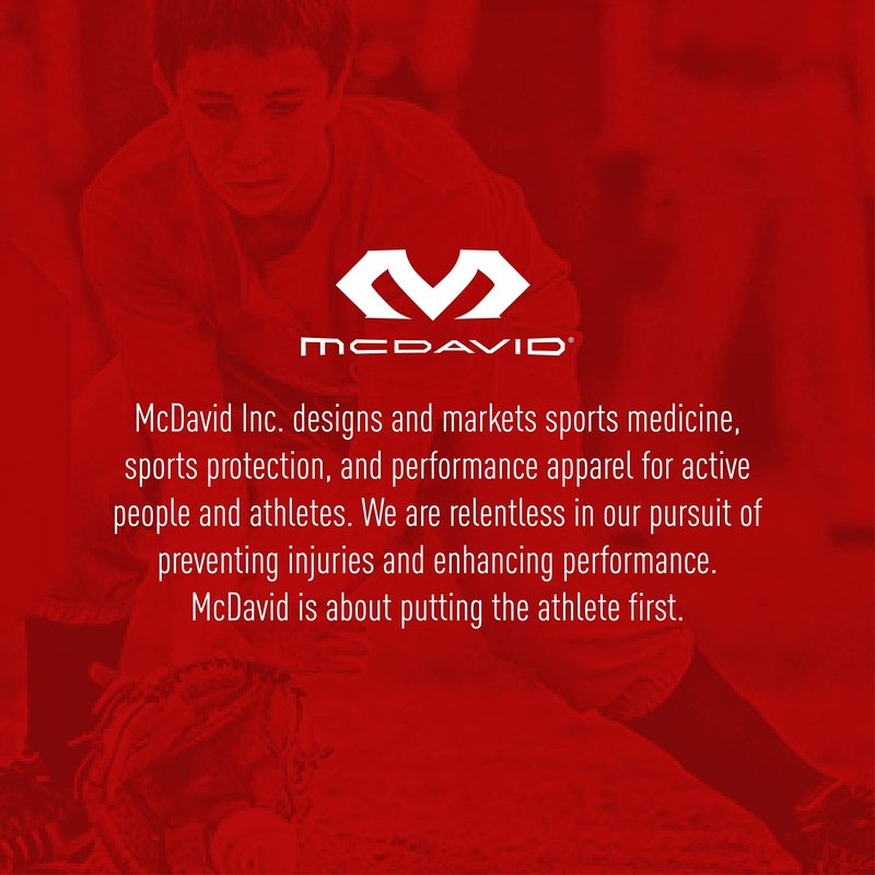 McDavid 510 Elastic Knee Support, Medium