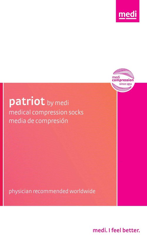 Duomed Patriot Men's 20-30 mmHg Compression Socks