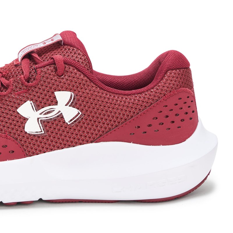 Under Armour Men's Charged Surge 4, (625) Cardinal/Cardinal/White, 14.5, US