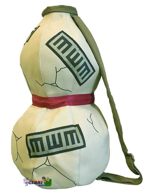 JEWUNO Naruto Gaara's Gourd Special Backpack Bag ~ Official Licensed Gaara Backpack