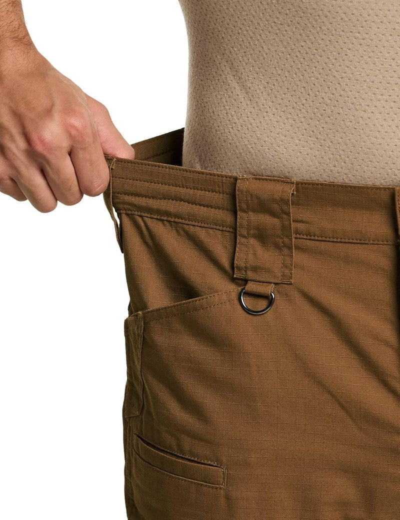 CQR Men's Tactical Pants - Water Resistant Ripstop Cargo Design | Lightweight EDC Work & Hiking Wear