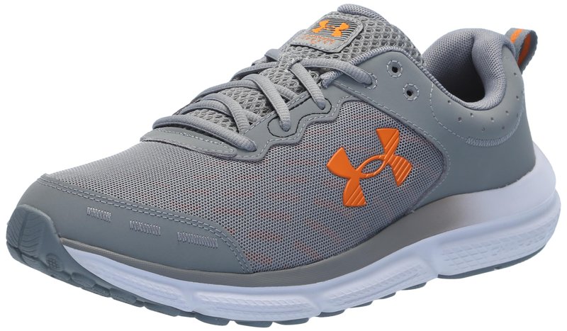 Under Armour Men's Charged Assert 10, (103) Steel/Steel/Atomic, 7.5, US