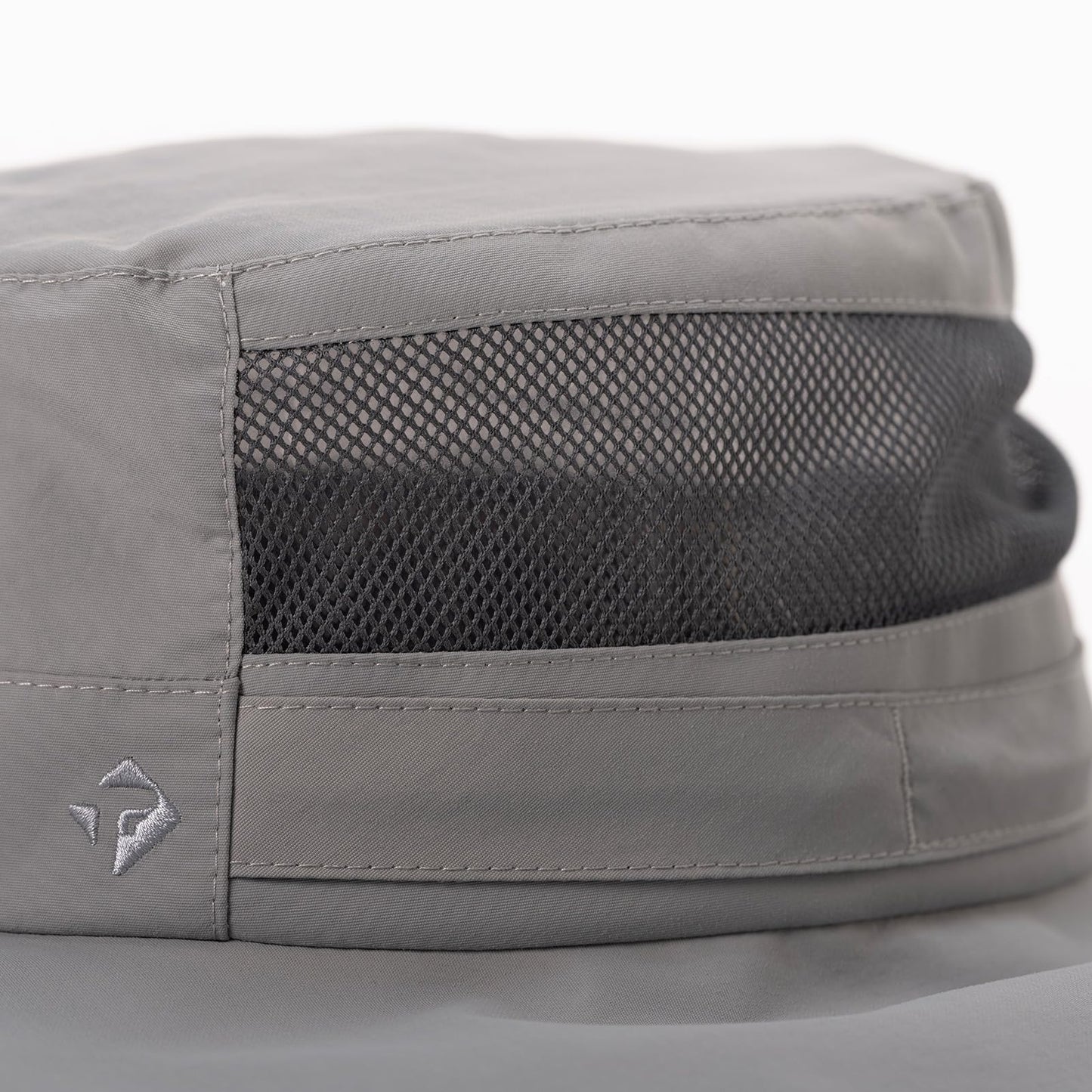 TOP-EX XXL Sun Hat for Men Big Head, Breathable Wide Brim Floppy Foldable Hat, UPF 50 Adjustable Fit, Outdoor Fishing Large Head Cap, Grey (XL/XXL 25.2"-26.0")