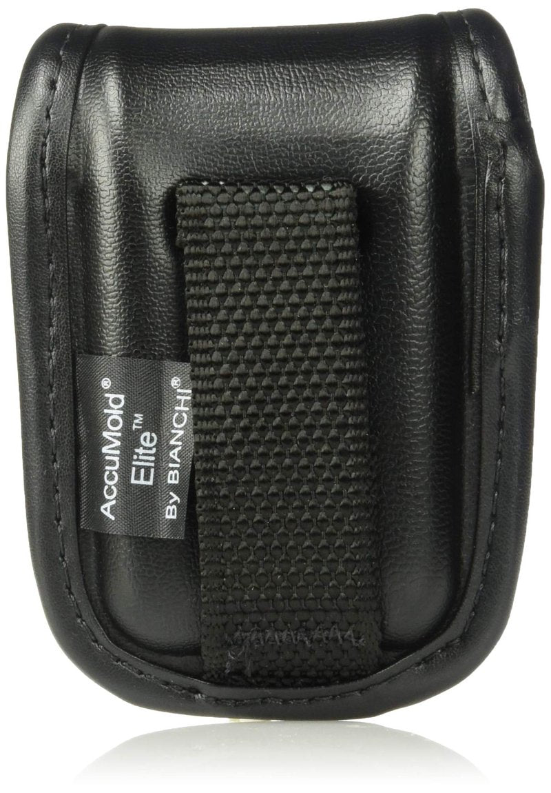 Bianchi AccuMold Elite Hidden Snap 7915 Pager or Glove Pouch (Plain Black)