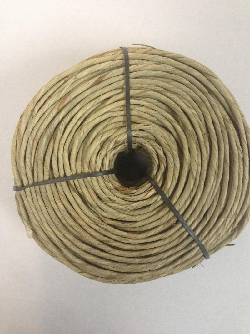 VIRC Fixed Brown Seagrass Rush Dumbbell approx 6/32" 1 kilo coil