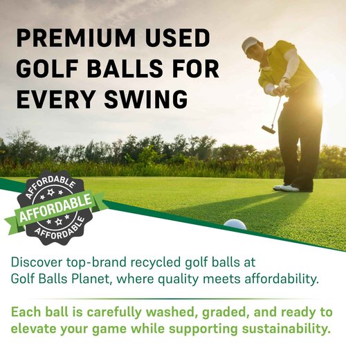 Golf Ball Planet 72 TP5/TP5x Used Golf Balls for Taylormade in Mesh Bag 3A/2A Condition