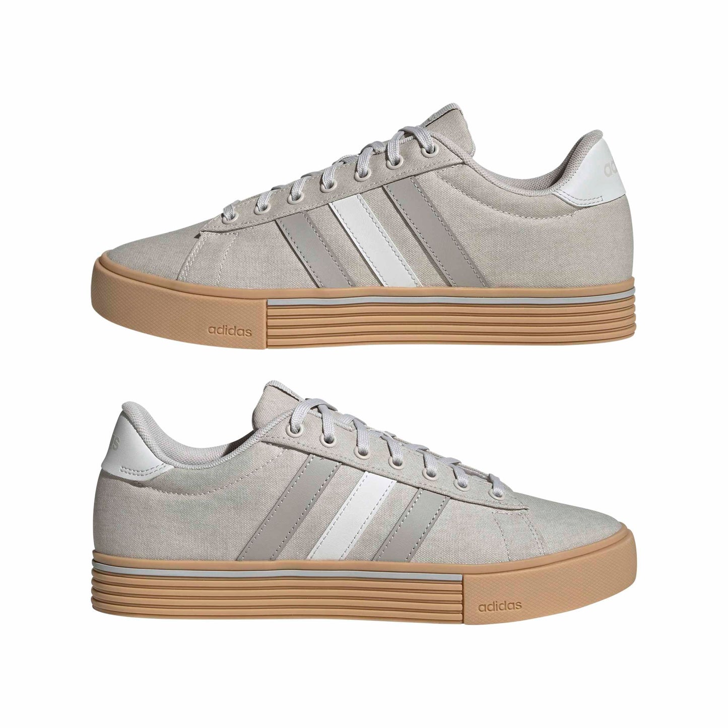 adidas Unisex-Adult Daily 4.0 Sportswear, Grey/Grey/Crystal White, 11.5