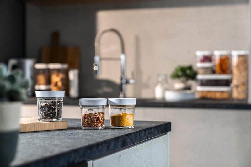 ZWILLING CUBE Set, XS / 3-pcs | transparent-white | CUBE Grey Line