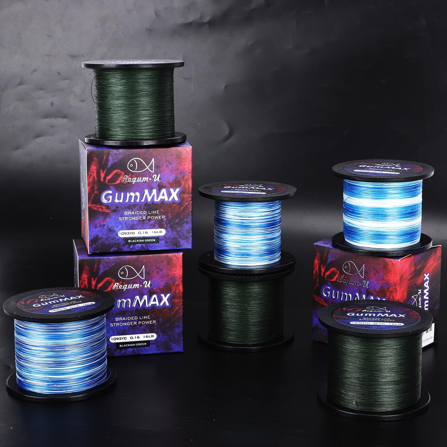 Regum-U Gummax 8 Strand Braided Fishing Line