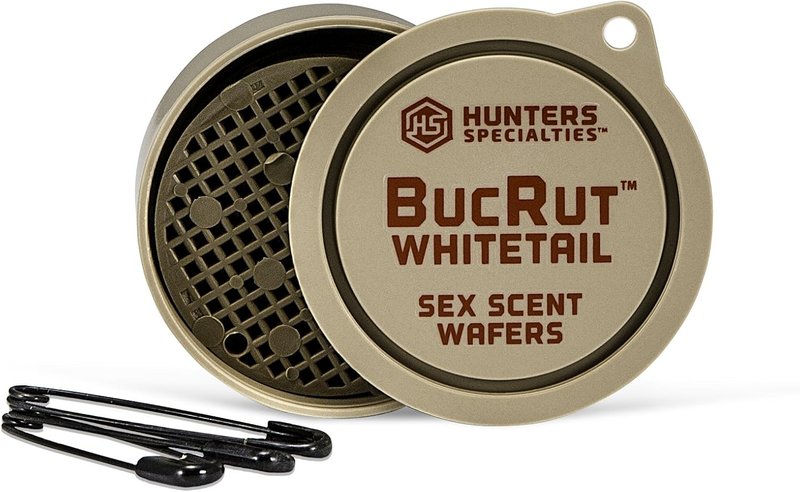 Long Lasting Cover Scent Wafers for Hunting - 3 Wafers & Safety Pins Included
