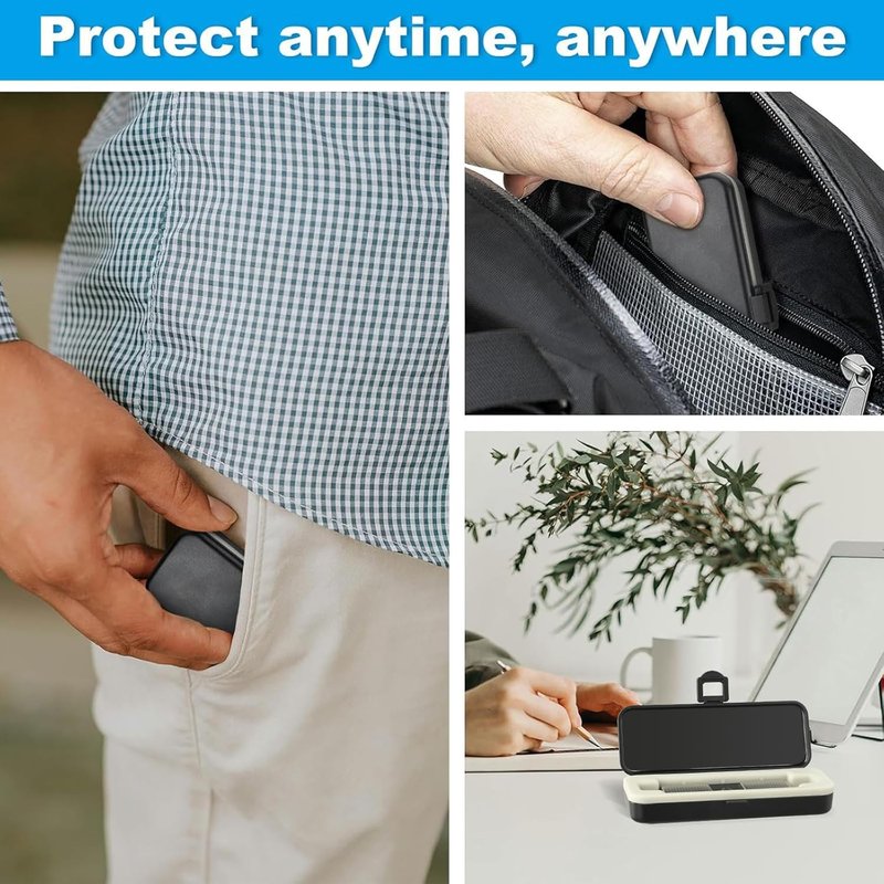 KardiaMobile EKG Monitor Hard Case - Durable Protection & Safe Carrying | Fits Kardia Mobile