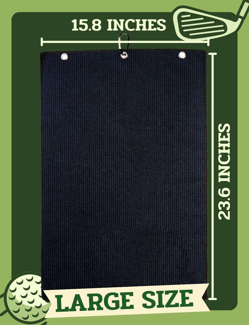 CybGene 70th Birthday Gifts Golf for Men Golfer, Funny Golf Towels for Golf Lovers, Husband, Perfect for Dad, Boss, Grandpa for Birthday
