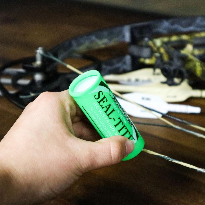 Bohning Seal-Tite Wax - Green Archery Wax for Superior Arrow Performance