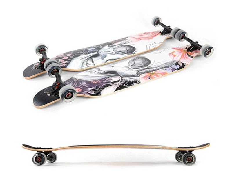 Amrgot 42 inches Complete Longborads Drop Through Deck Concave Cruise Professional Longboards