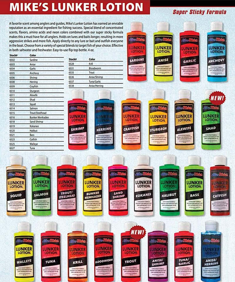 Atlas Mike's Lunker Lotion - Premium Fishing Attractant for Freshwater | 8 oz Bottle