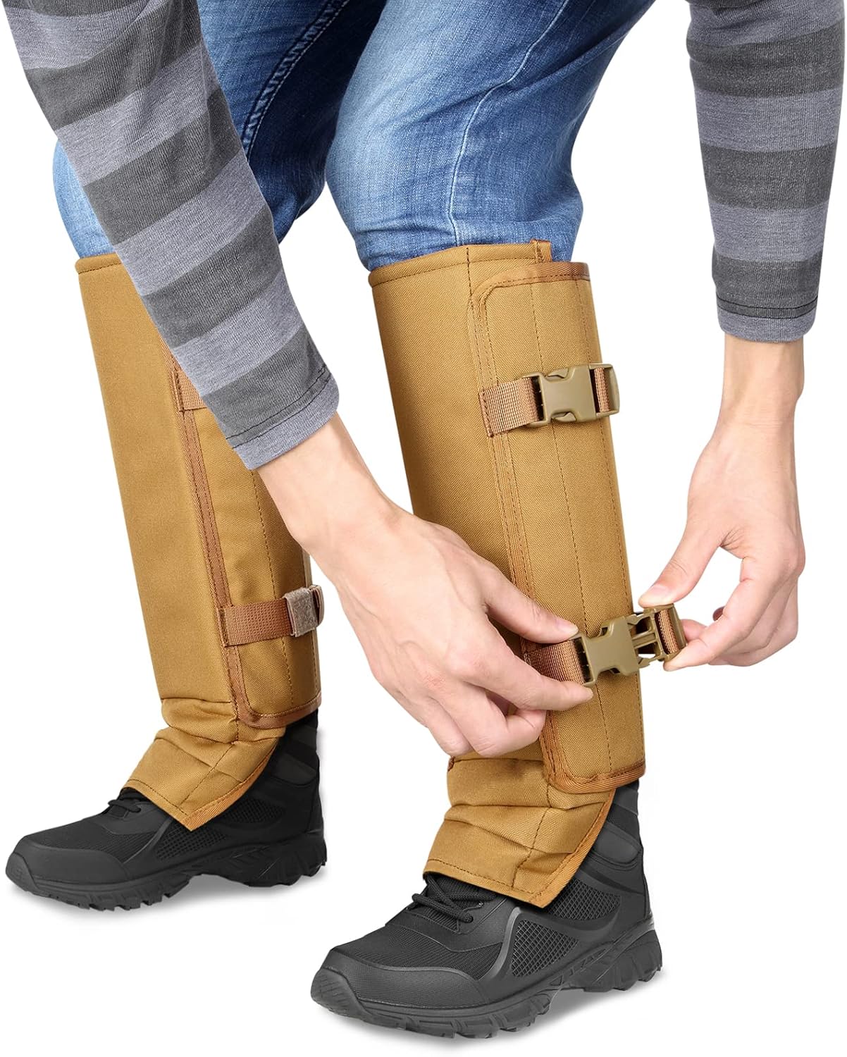 Snake Gaiters - Waterproof Snake Bite Protection for Lower Legs | Unisex Design