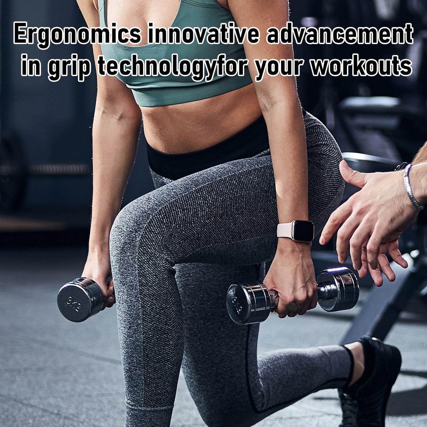LinzdGem Workout Gloves for Women and Men, Non-Slip Workout Grips for Crossfit Training and Weight Lifting,Hand Grips for Strength Training