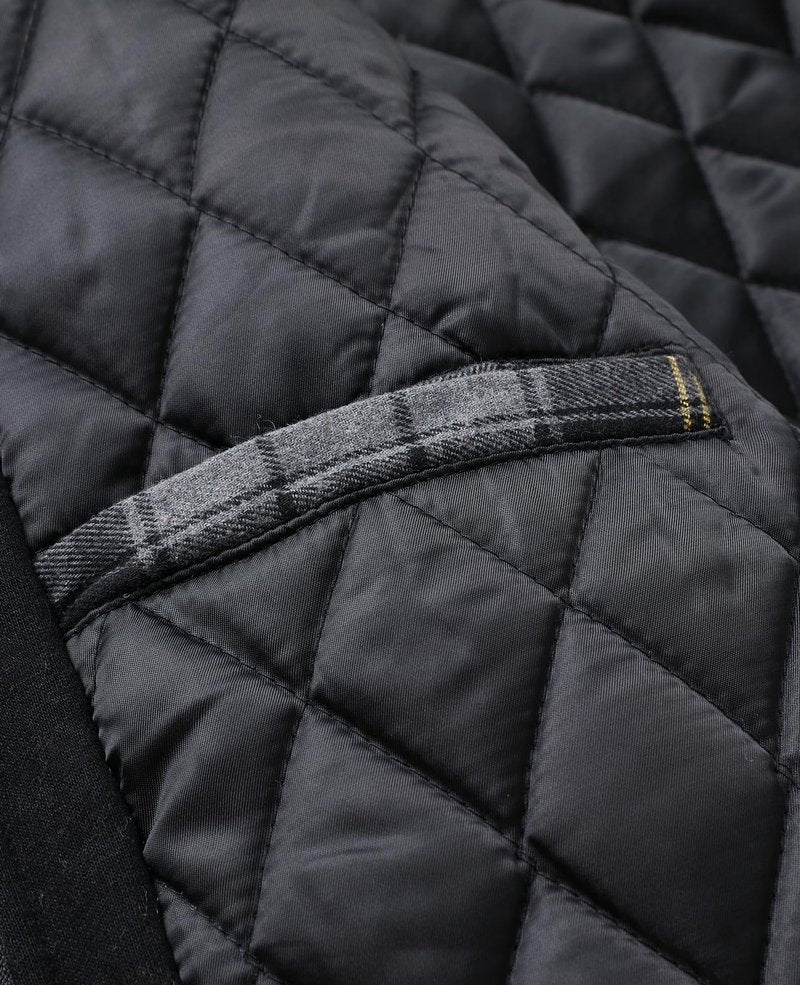 ThCreasa Flannel Hooded Shacket Jackets for Men Quilted Lined Buffalo Plaid Flannel Coat Thick Flannel Shirt Jacket Grey M
