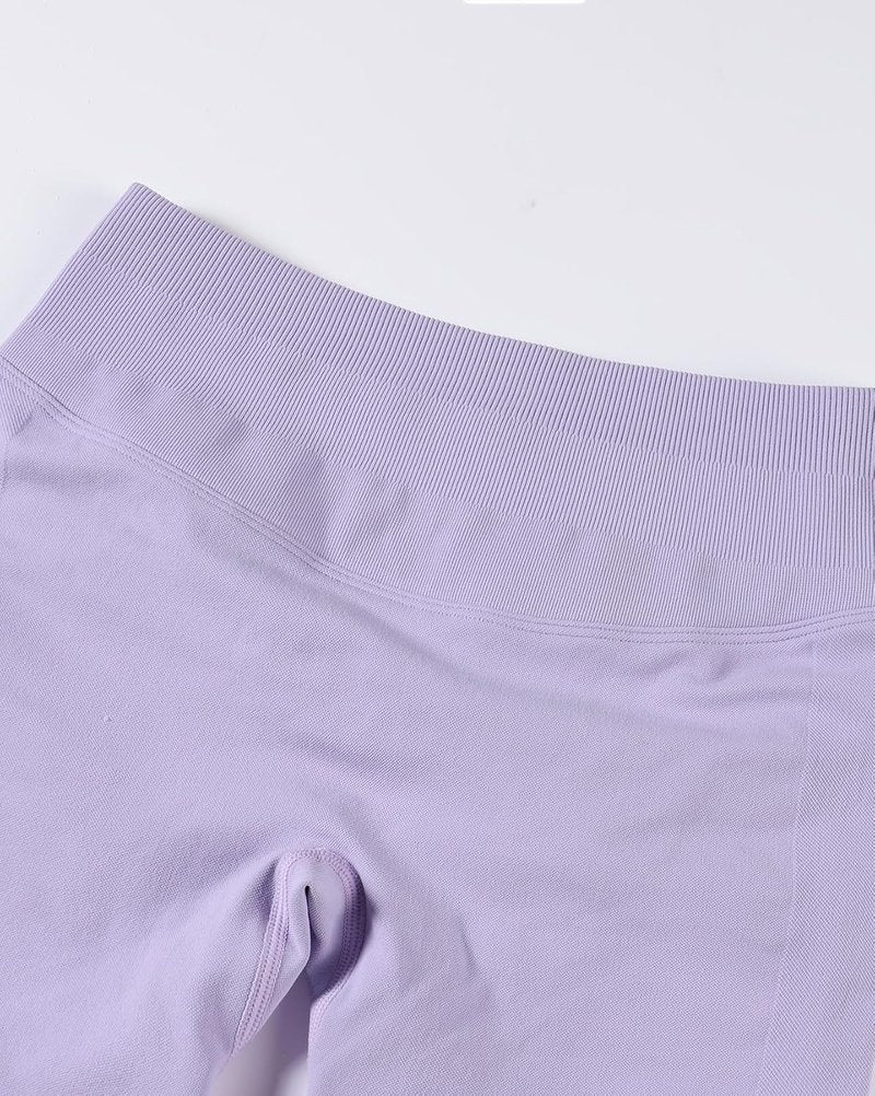 Aurola Women's No Roll Up Squat Proof Workout Shorts - Seamless Compression Gym Shorts | Multiple Sizes Available