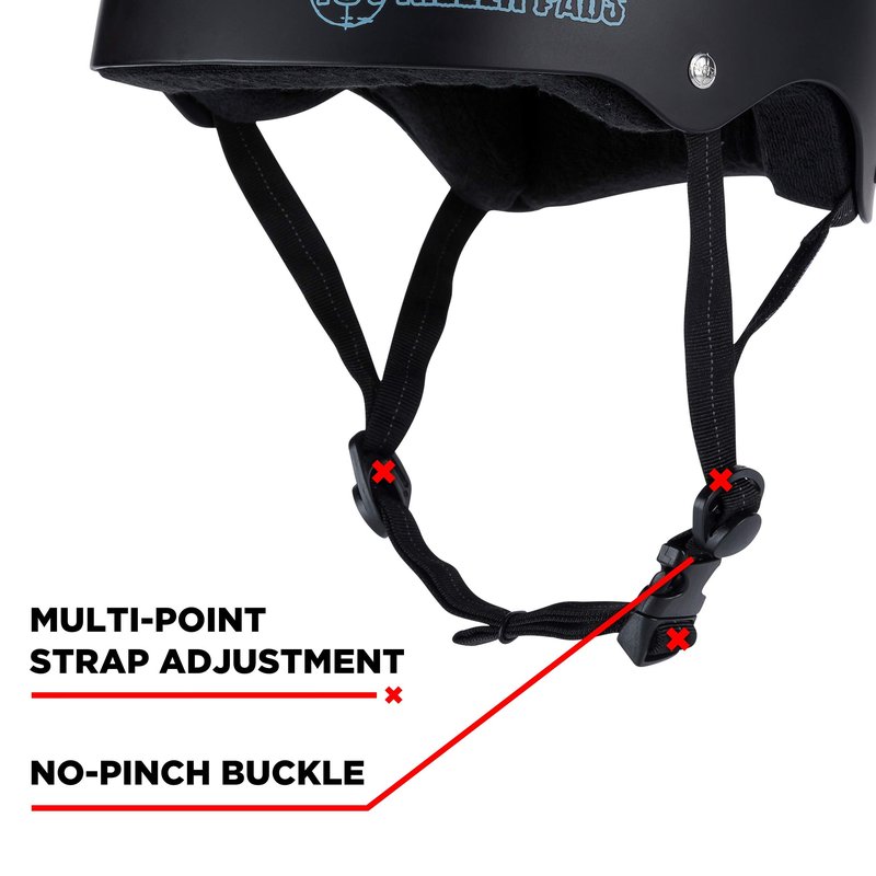 187 Killer Pads Pro Skate Helmet with Sweatsaver Liner, Lizzie Armanto Signature Edition, X-Large