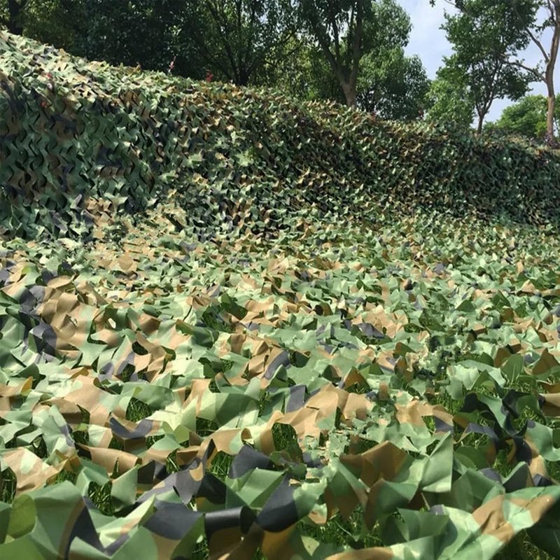 Camo Netting | Camouflage Net for Hunting Blind & Party Decor - 20x20, 10x20, 10x10 Sizes