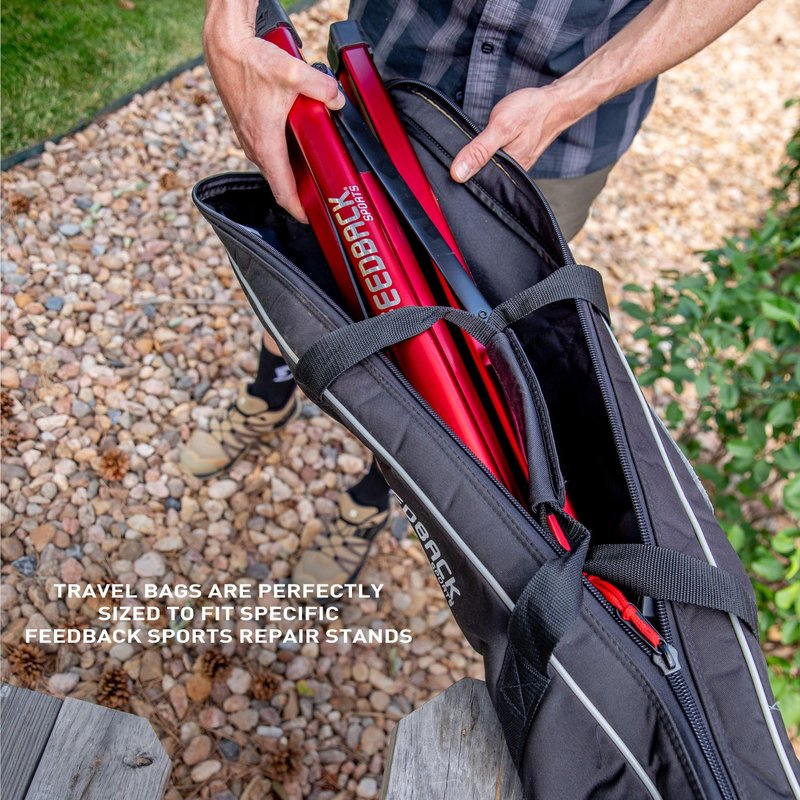 Feedback Sports | Padded Travel Bag For Pro Mechanic HD/Pro Mechanic/Sport Mechanic Repair Stands | Bicycle Work Stand Tote Bag