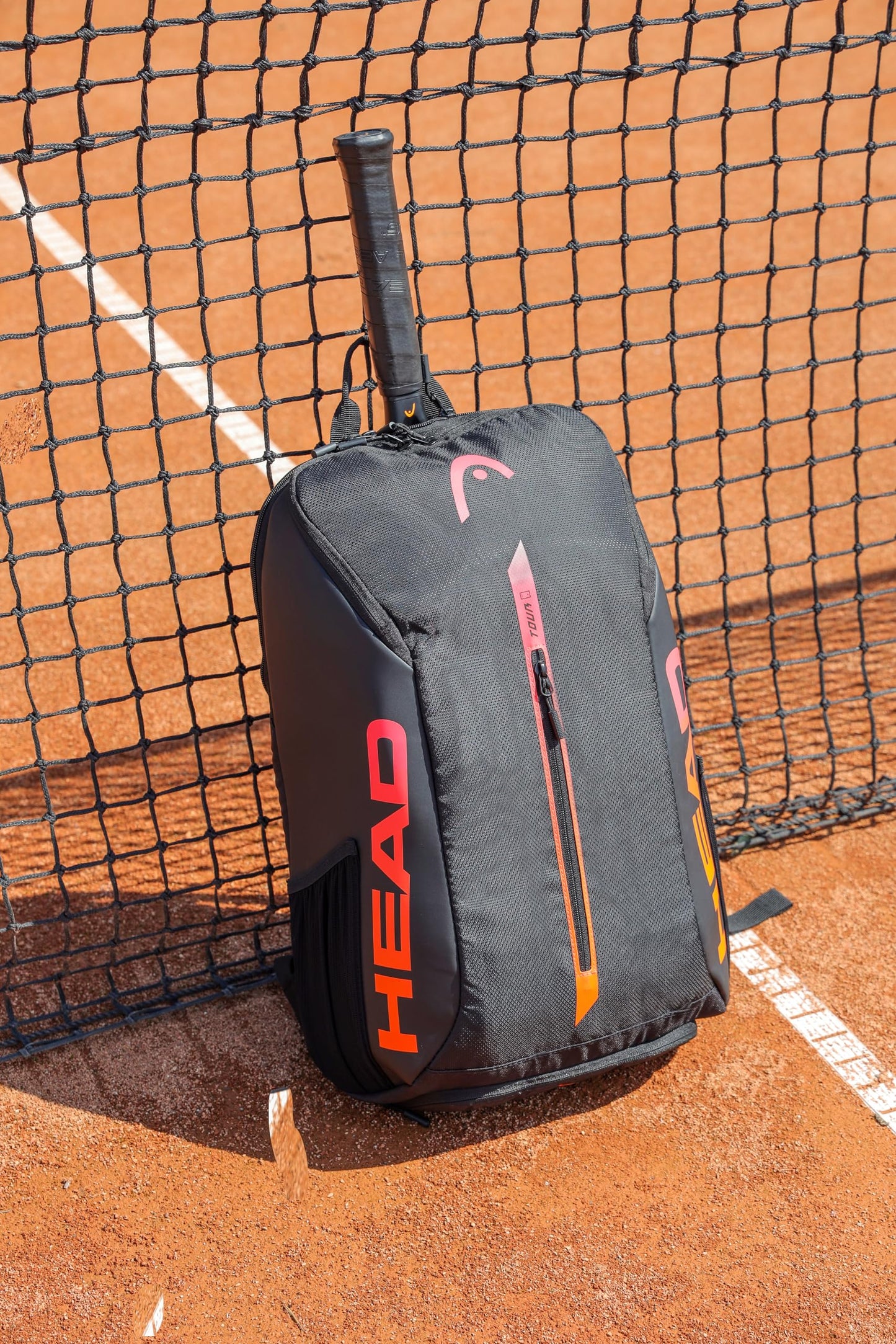 HEAD Tour Tennis Backpack 25L, Holds 2 Racquets, Shoe Tunnel, Water Bottle Pockets