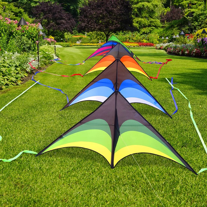 Delta Kites for Adults, Easy to Fly Kite, Best Kites (4 Pack Could be Stacked)