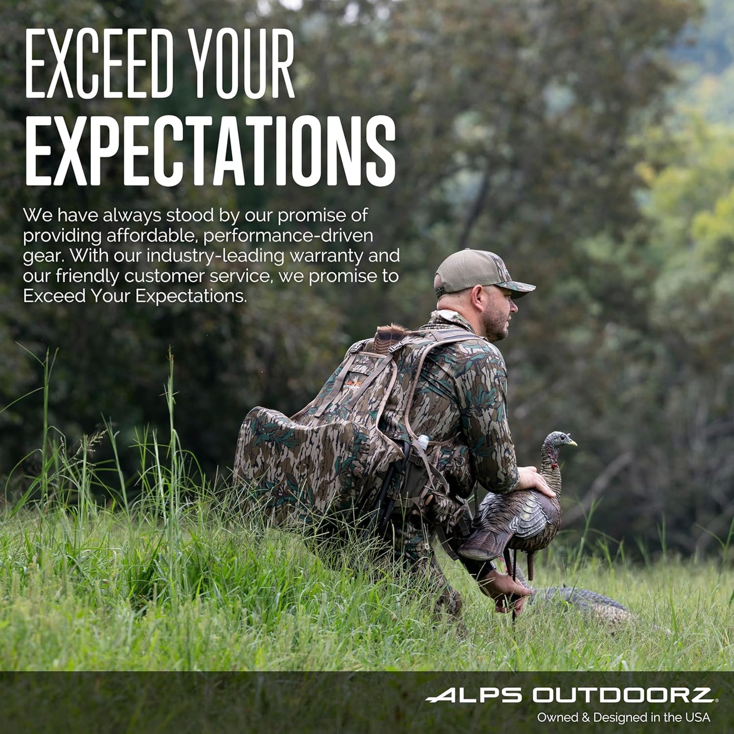 ALPS OutdoorZ Ambush Crossbody Sling Bag - Lightweight Hunting Design, Ambidextrous Strap, Mossy Oak Obsession