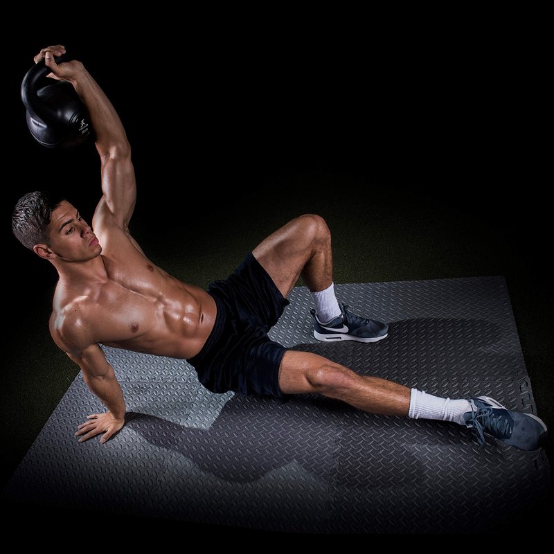 ProsourceFit Vinyl Plastic Kettlebell, 20 lb